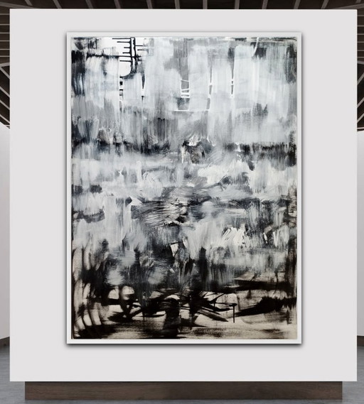 Composition abstraite XXL de Natia Antadze