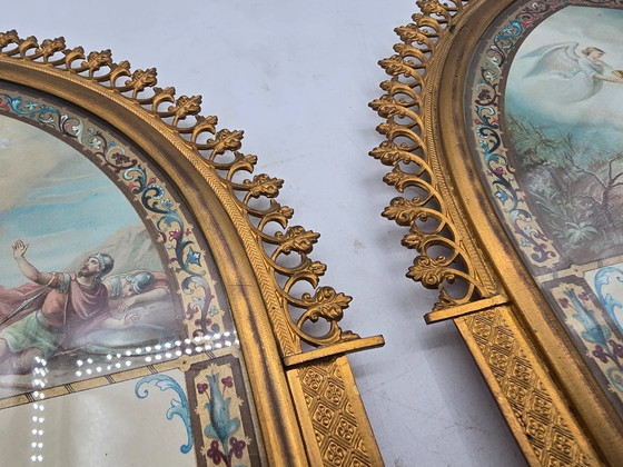 Image 1 of Altar Canon (Altar Cards (Tabellae Lavabo) 19th Century