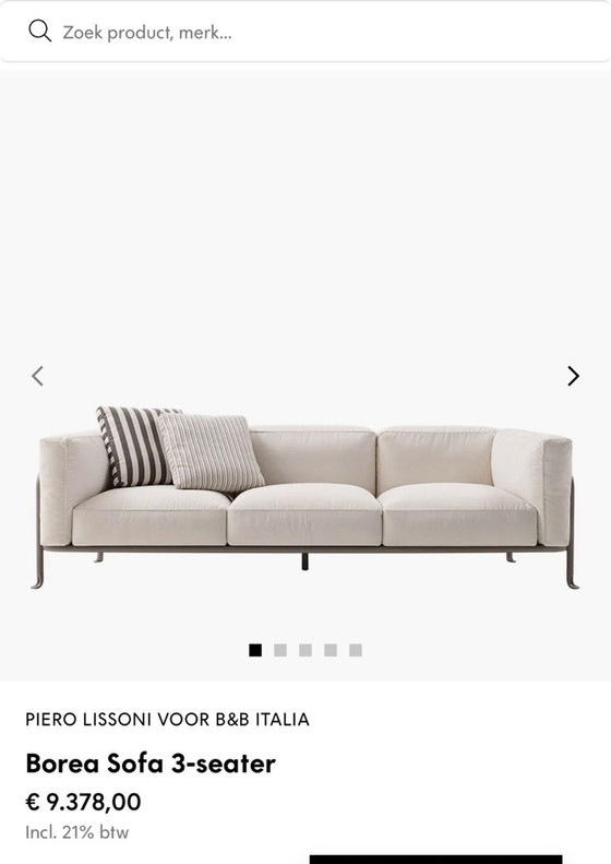 Image 1 of Conjunto de exterior Borea de B&amp;B Italia (3 sofás y sillón)