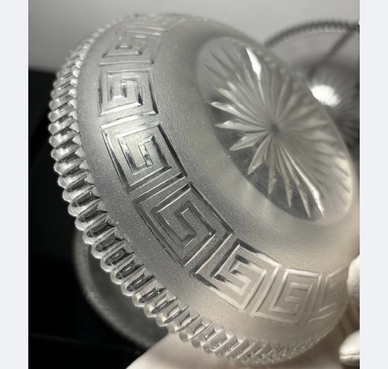 Image 1 of 4 Teller Baccarat 2/2 in antikem griechischem Schlüssel