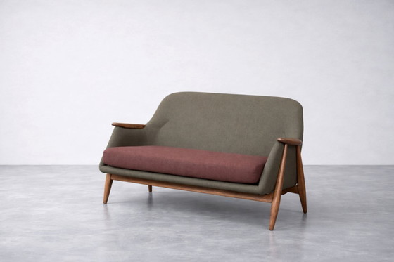 Image 1 of Vintage Mid-Century Modern Pallas Living Room Set by Svante Skogh for Asko, Finland, Set of 2, 1950s