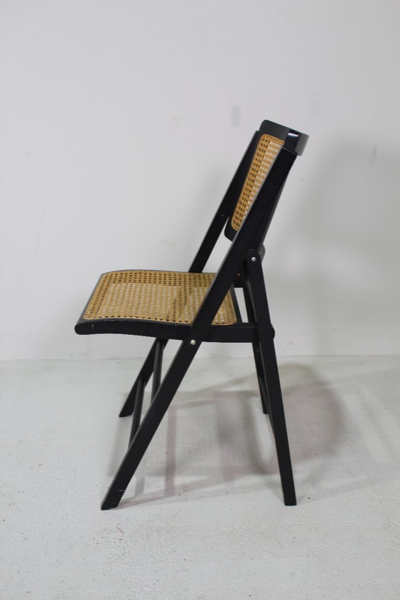 Image 1 of Retro-Gurtband-Klappstuhl