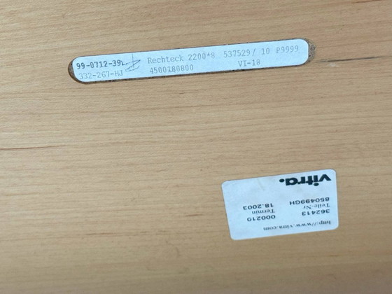 Image 1 of Classic Ad Hoc conference table by Antonio Citterio for Vitra, Switzerland 2003