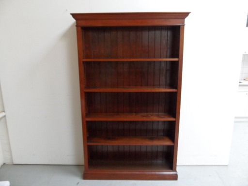 Antique open bookcase