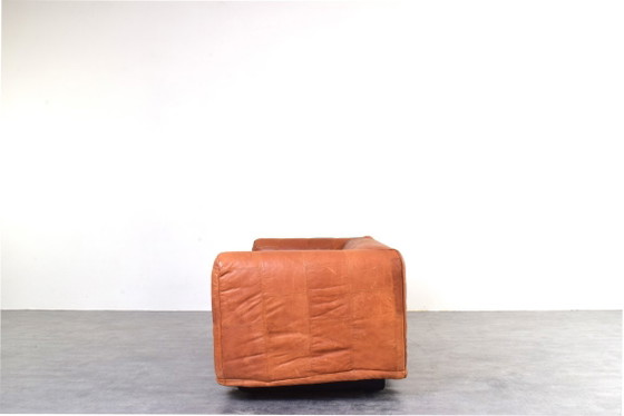 Sofá de cuero modelo Klippan de Noboru Nakamura para IKEA, años 80. – Sofás de 3 plazas, Leather (photo 5 of 12)