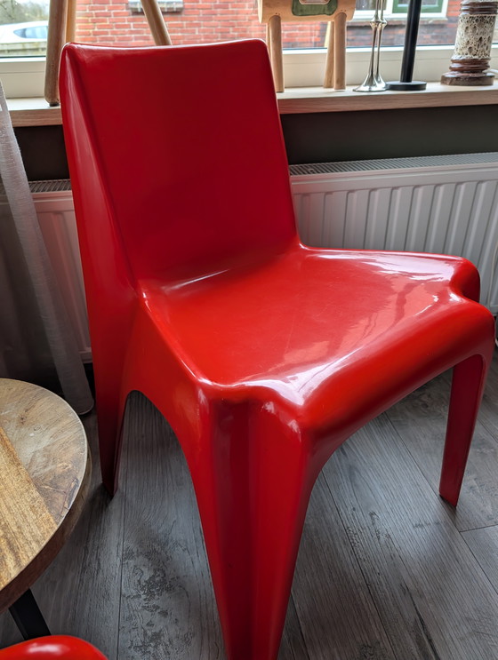 Image 1 of 2 vintage Böfinger stoelen