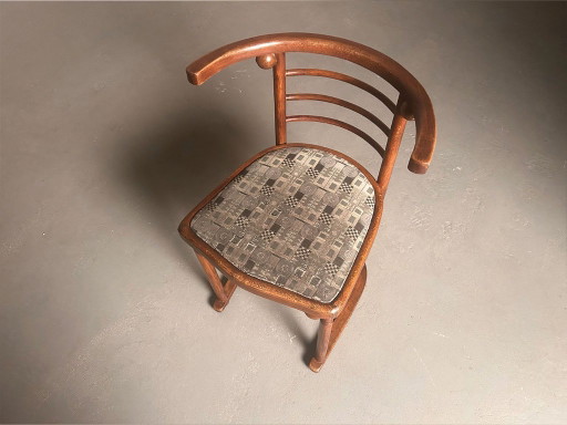 Sedia antica da cabaret Fledermaus, Josef Hoffmann