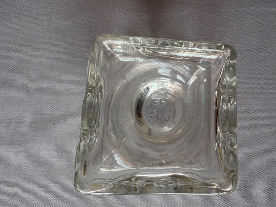 Farblose Kehrä-Vase von Tamara Aladin für Riihimäen Design aus der Mitte des Jahrhunderts – Riihimäen Lasi (photo 4 of 5)
