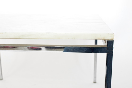 Image 1 of Coffee table marble 60s overplating on the frame