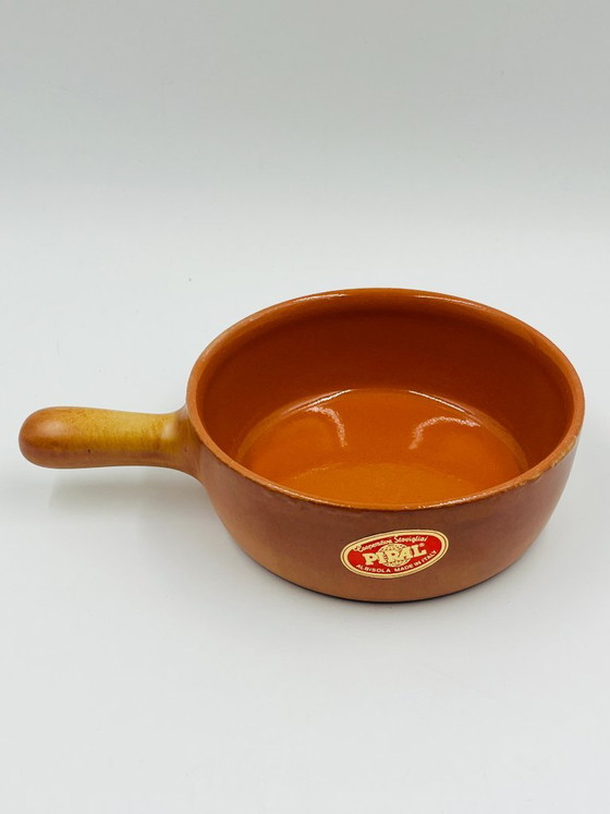 Set of 5 Piral Albisola Terracotta Pieces, Bowls, Ceramic, Other, Brown, Rustic (photo 6 of 14)