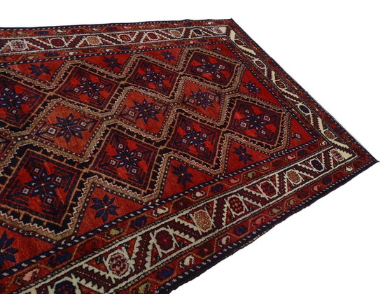 Image 1 of Halb-antiker Afshar – 265 x 165 cm – handgeknüpfter Perserteppich