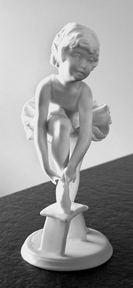 Figurine d'une ballerine par Kaiser Porzellan, W. Gawantka