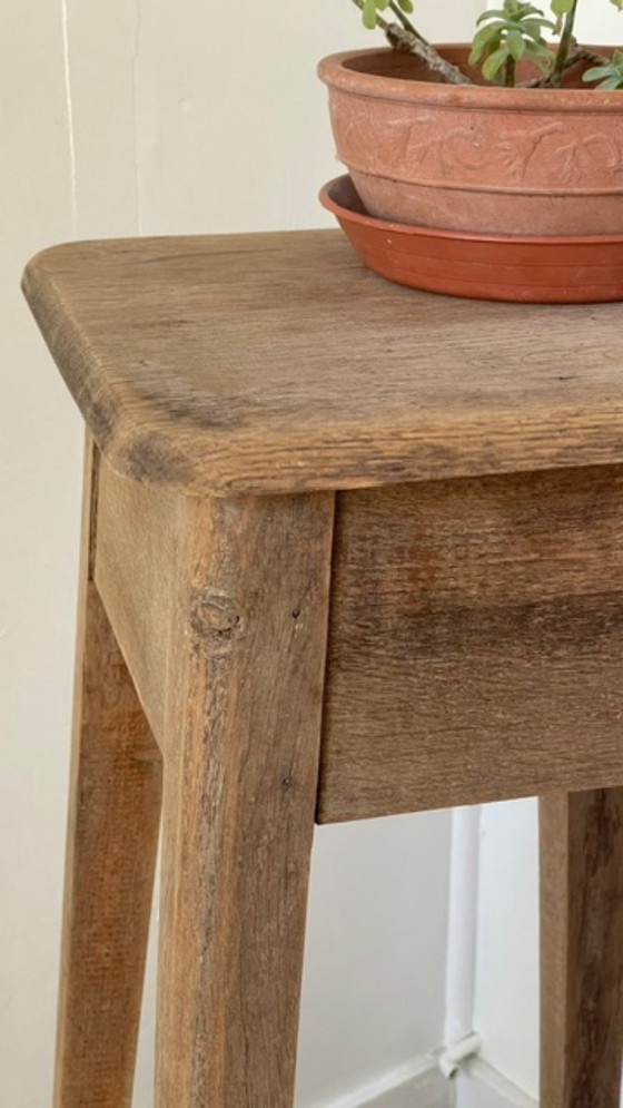 Vintage Oak Craftsman's Stand – Nightstands, Wood (photo 6 of 29)