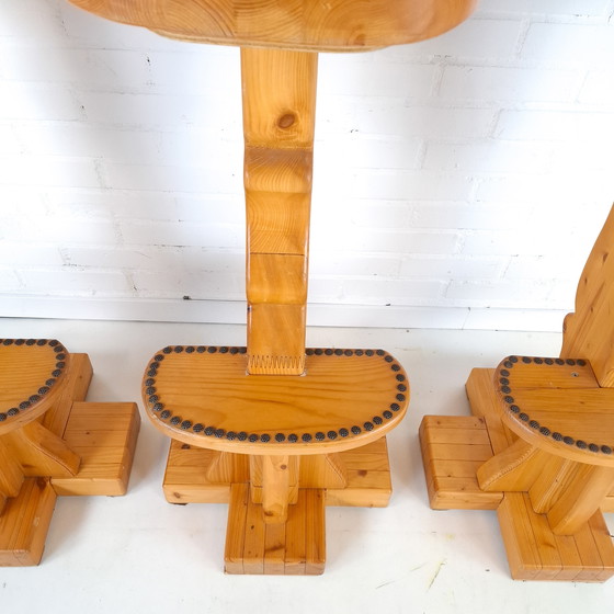 Image 1 of 3x vintage bar stool