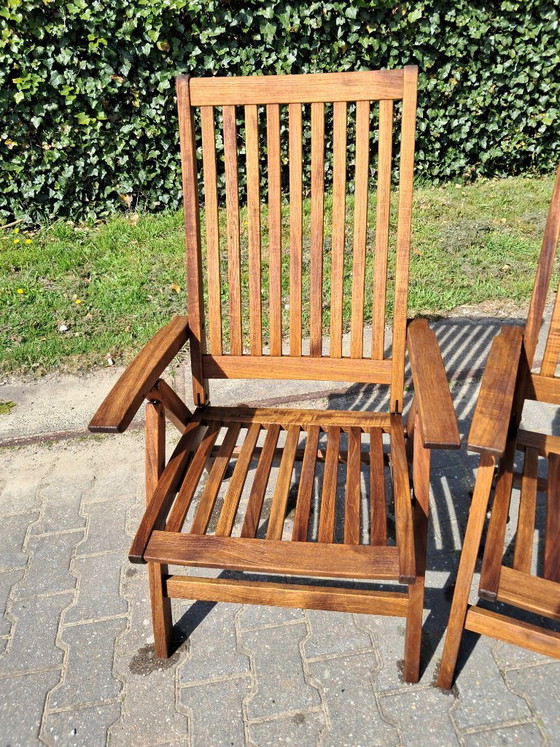 Image 1 of 4 sedie pieghevoli Gloster in teak