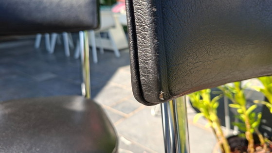 Mid Century Bauhaus Style Chairs – Eetkamerstoelen, Skai (photo 13 of 16)