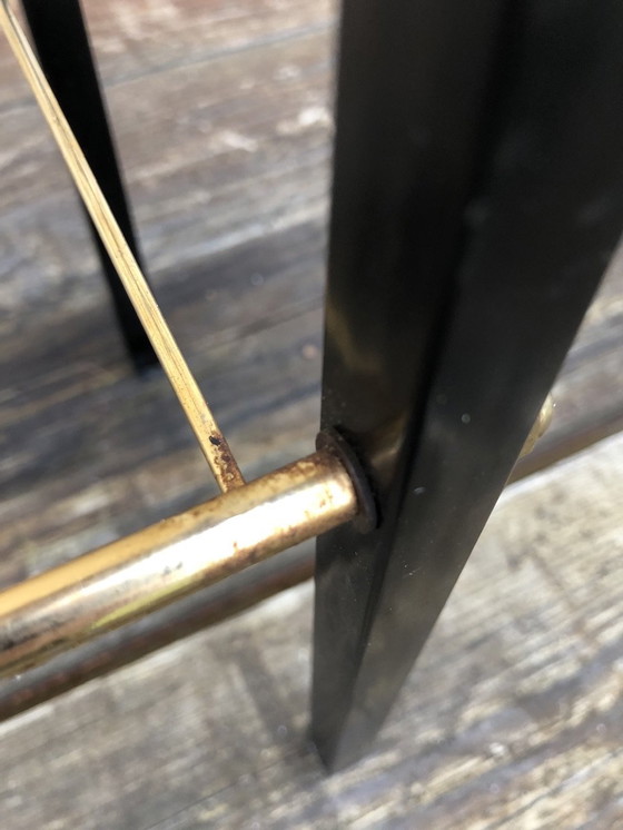 Image 1 of Table d'appoint vintage avec porte-revues 1960's