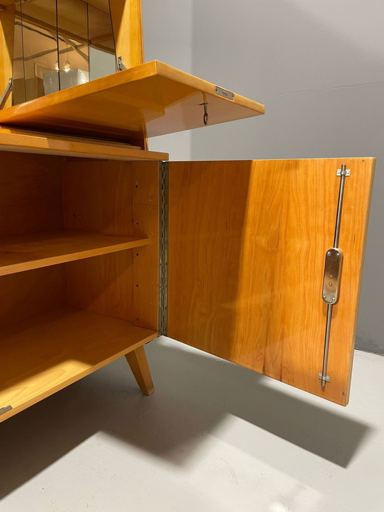 Image 1 of Original 1960s Mid-Century Highboard by František Jirák for Tatra Nábytok – Czechoslovakia