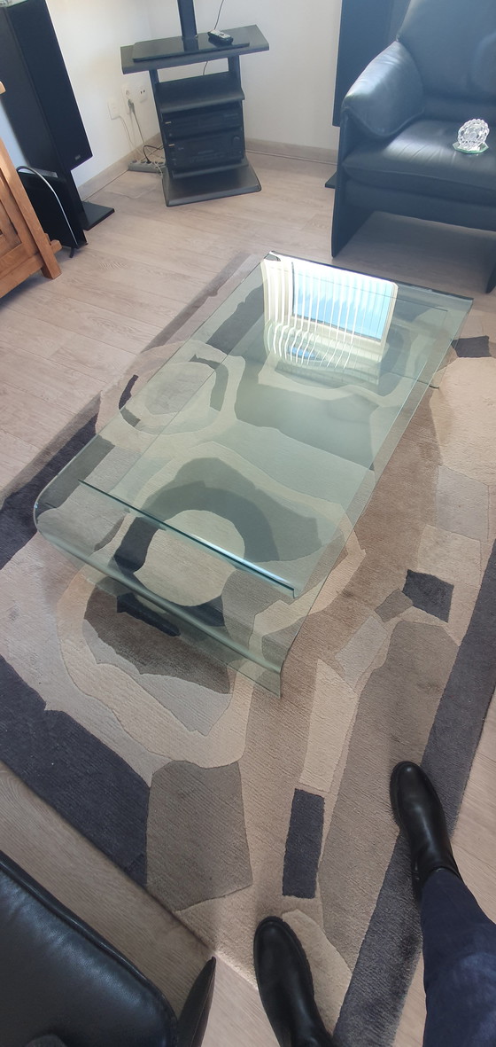 Image 1 of Tavolino da caffè in vetro - Design senza tempo