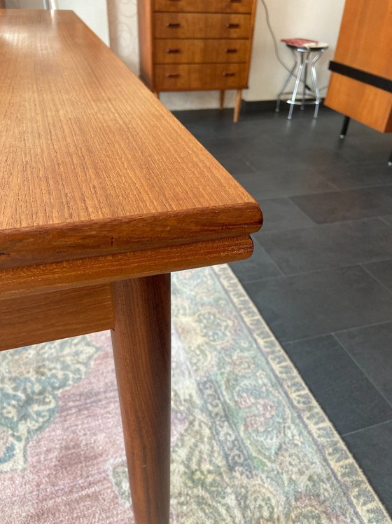 Image 1 of Vintage Deense eettafel van Erik Buch