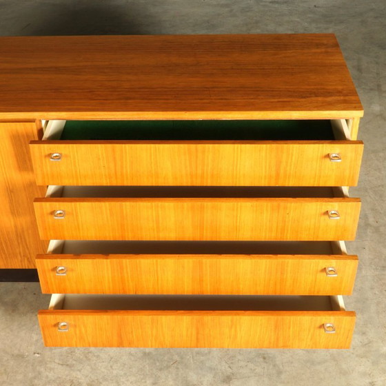 Midcentury Walnut Sideboard/Dressoir – 1960s – Wood (photo 11 of 18)
