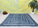 Tapis marocain en laine naturelle 250cmx200cm