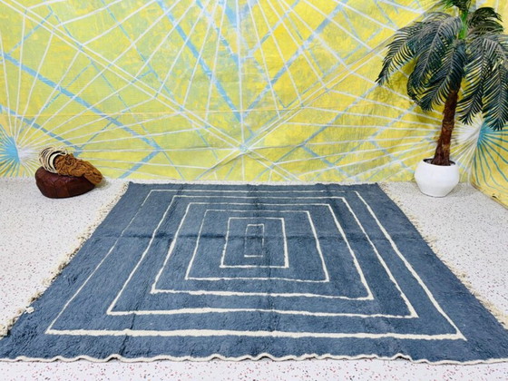 Image 1 of Tapis marocain en laine naturelle 250cmx200cm