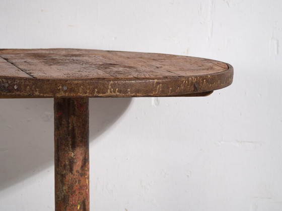 Antique garden table (c.1920) #17 – Iron (photo 28 of 35)