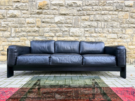 Image 1 of Gavina Knoll Set di divani Bastiano, sedute, panche, divano in pelle stile loft vintage, metà secolo, anni '60, anni '70