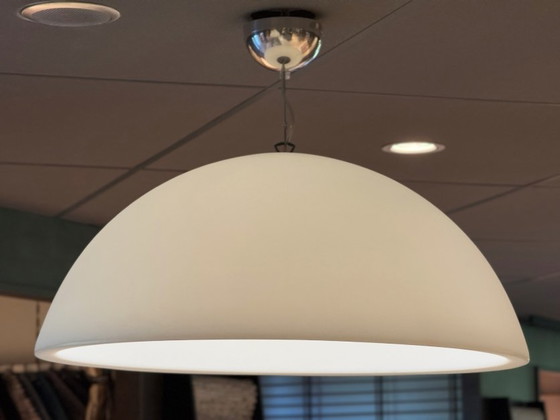 Cupola base 90, Formadri, Lampade a sospensione, Plastica, Bianco (foto 2 di 3)