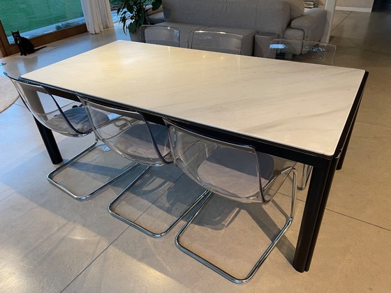Image 1 of 1960s marble dining table | Artifort - Kho Liang Ie