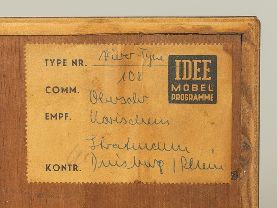Image 1 of 50s Dresser in Bauhaus Design