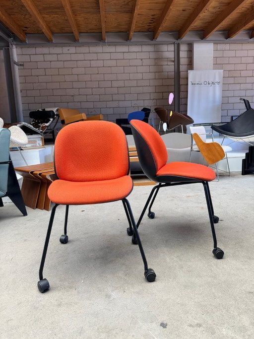 Chaise Gubi Beetle à roulettes (stock : 5)