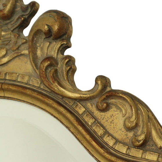Image 1 of Facet-cut Gold Leaf Mirror Deknudt
