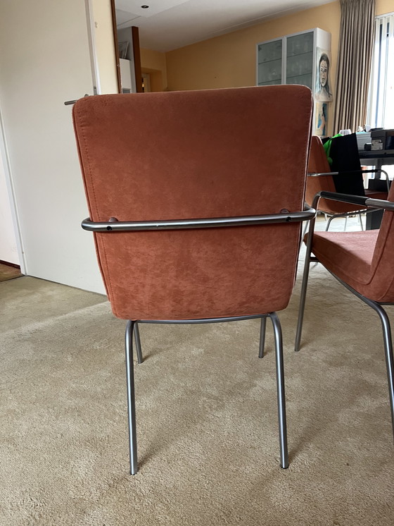 Image 1 of Gelderland Paul Young eetkamer stoelen 6x