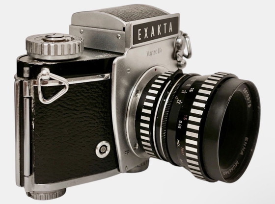 Image 1 of Exakta Varex IIb – Vintage 35mm SLR with Enna Lithagon 35mm f/2.8 lens