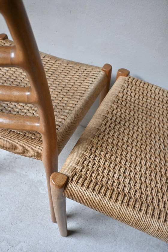 Danish Design Dining Chairs Niels Otto Møller Model 85 – Wood (photo 10 of 15)