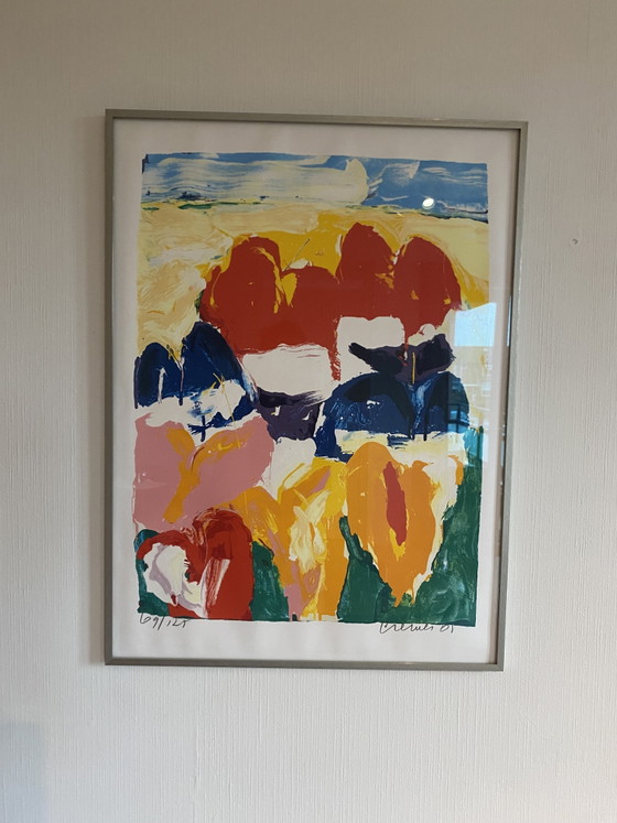 Jan Cremer Tuleps Du Sud – Arte, Glass, Paper (photo 3 of 5)