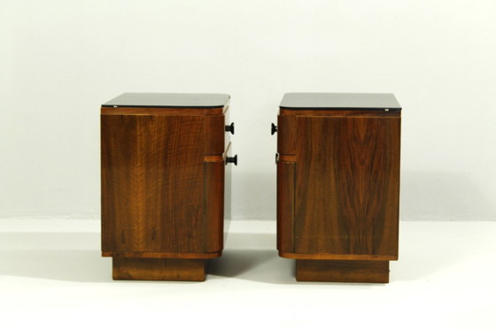 Image 1 of Par de mesitas de noche, década de 1960