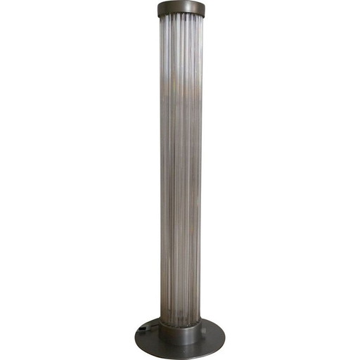 Vintage glazen vloerlamp van Kamenicky Senov, 1970