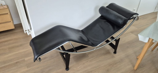 Originele LC4 Chaise Longue Le Corbusier - Cassina – chaises longue, Leather