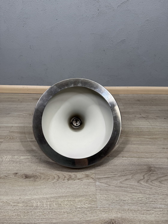 Image 1 of Red metal pendant lamp 1960s