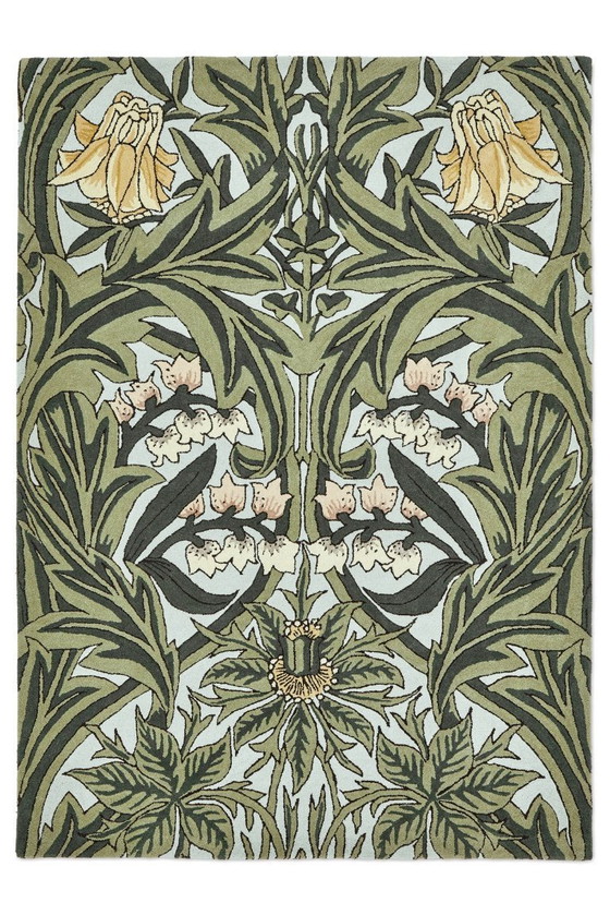 Image 1 of Morris & Co Bluebell Leafy| 170x240 cm