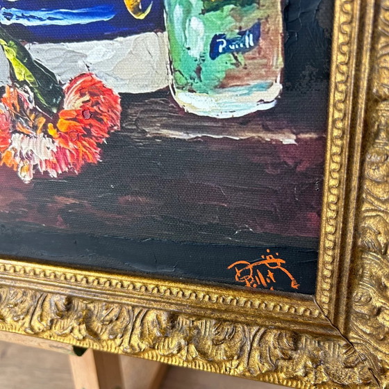 Image 1 of Dave Pollot - 'Dry Run' - Pintura al óleo en seco sobre impresión limitada (1/5)