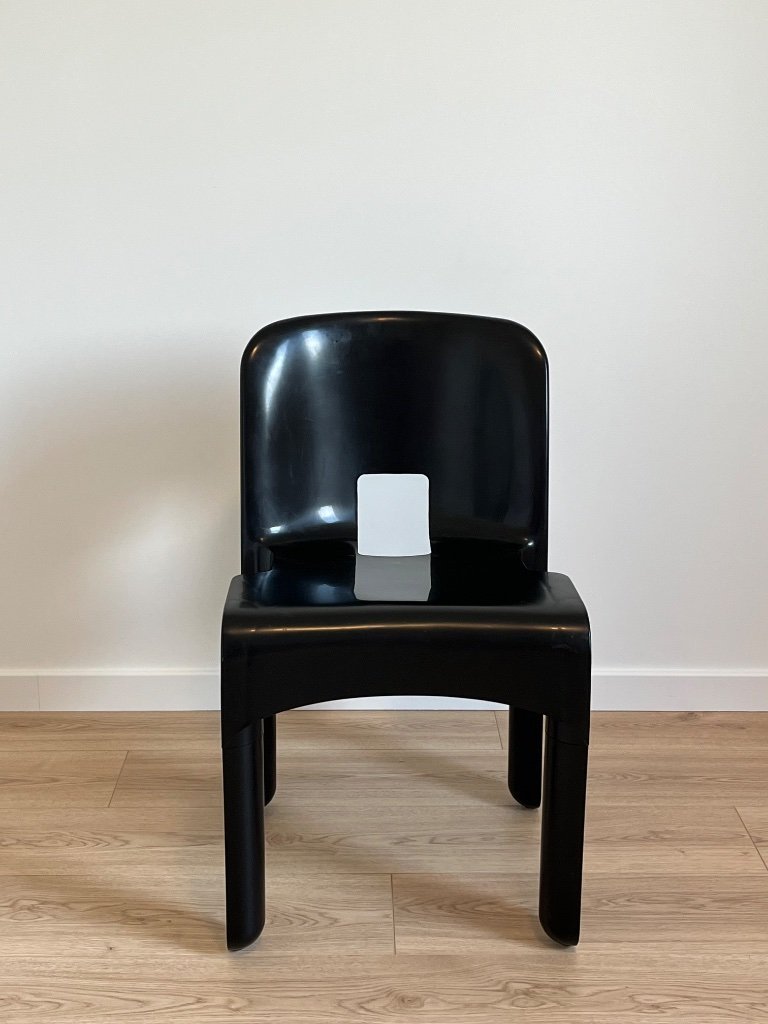 UNIVERSAL CHAIR No. 4867 - Joe COLOMBO - Black - Vintage 1967