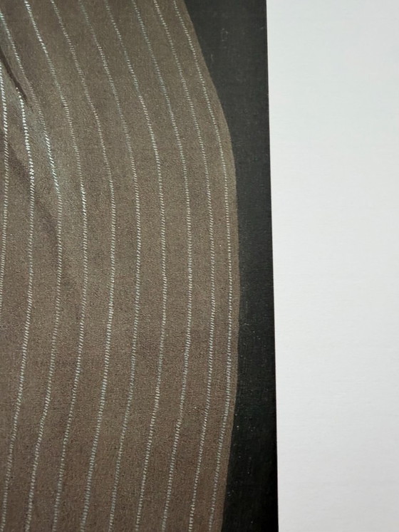 Image 1 of Domenico Gnoli (1933-1970), Gestreepte broek, 1969, copyright Marzia Gnoli, 1994, Gedrukt in Nederland