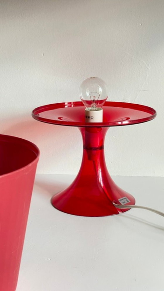 Red Ikea Vintage Lamp – Table lamps, Plexiglass (photo 5 of 24)