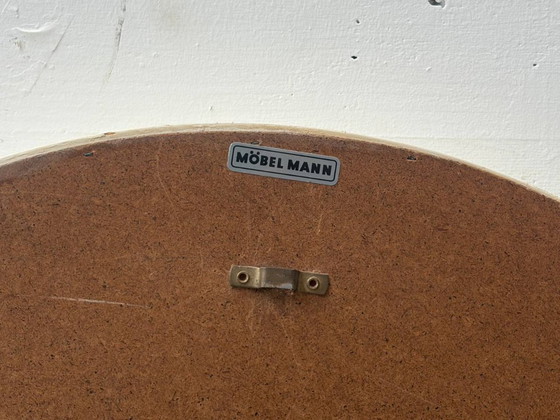 Image 1 of Space Age wandspiegel, Italië jaren 70, Möbel Mann Vertrieb