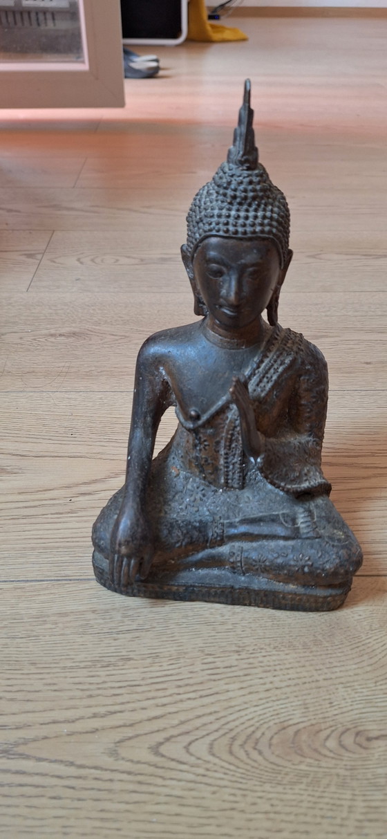 Statue Asiatique en Bronze – Objets déco (photo 5 of 6)