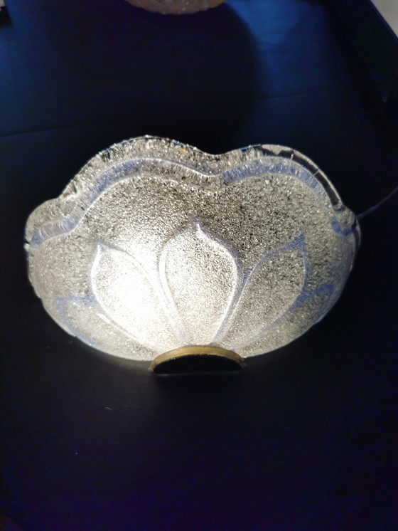 Image 1 of Grande lampada da parete di Murano Graniglia